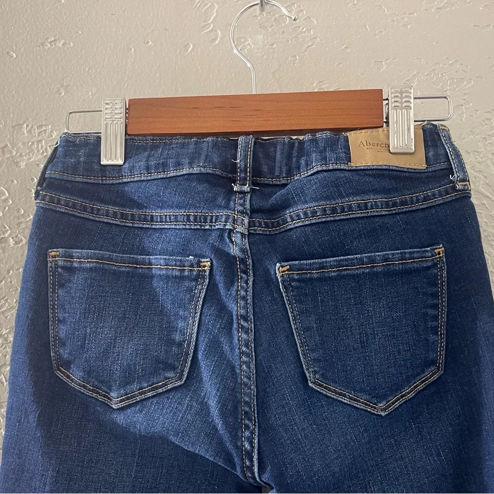 Abercrombie Kids Classic Indigo High Rise‎ Jean Leggings Size 9/10 Long